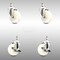 Service Caster 4 Inch 316SS Nylon Wheel Swivel 10mm Threaded Stem Caster Brakes SCC, 2PK SCC-SS316TS20S414-NYS-M1015-2-TLB-2 - alternate 1
